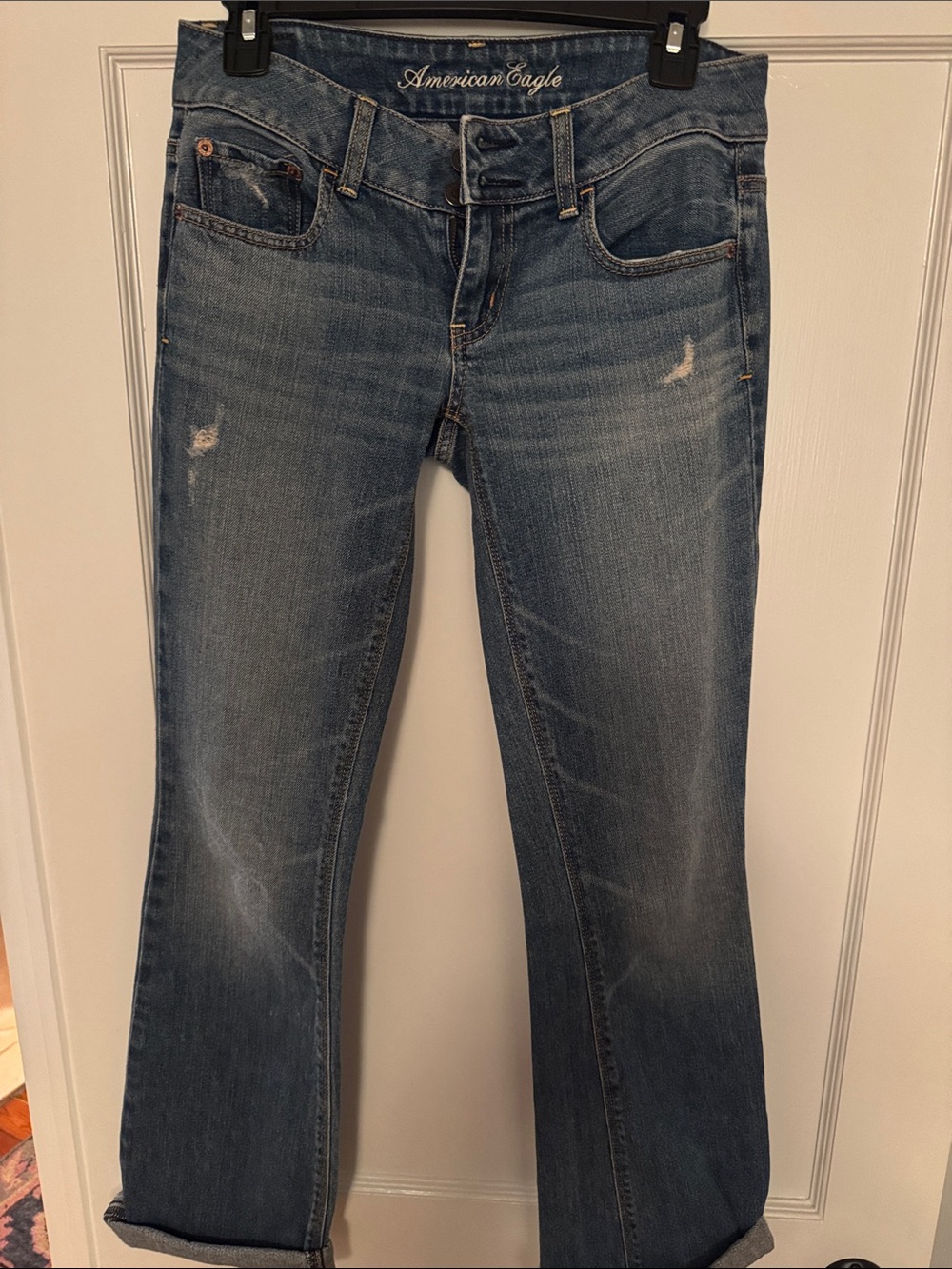 American Eagle Outfitters Medium Blue Flare Jeans